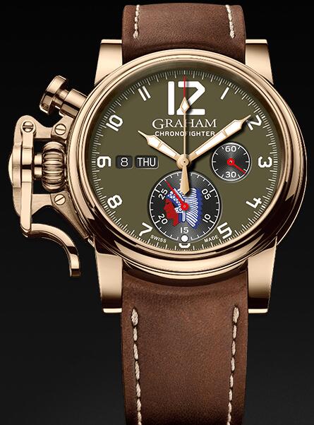 Graham Chronofighter Vintage Overlord Ltd 2CVAK.G05A Replica Watch